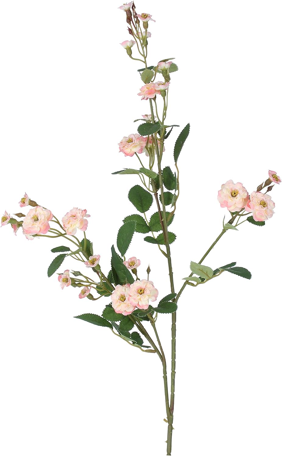 Gisela Graham Miniature Rose Spray, Pale Pink