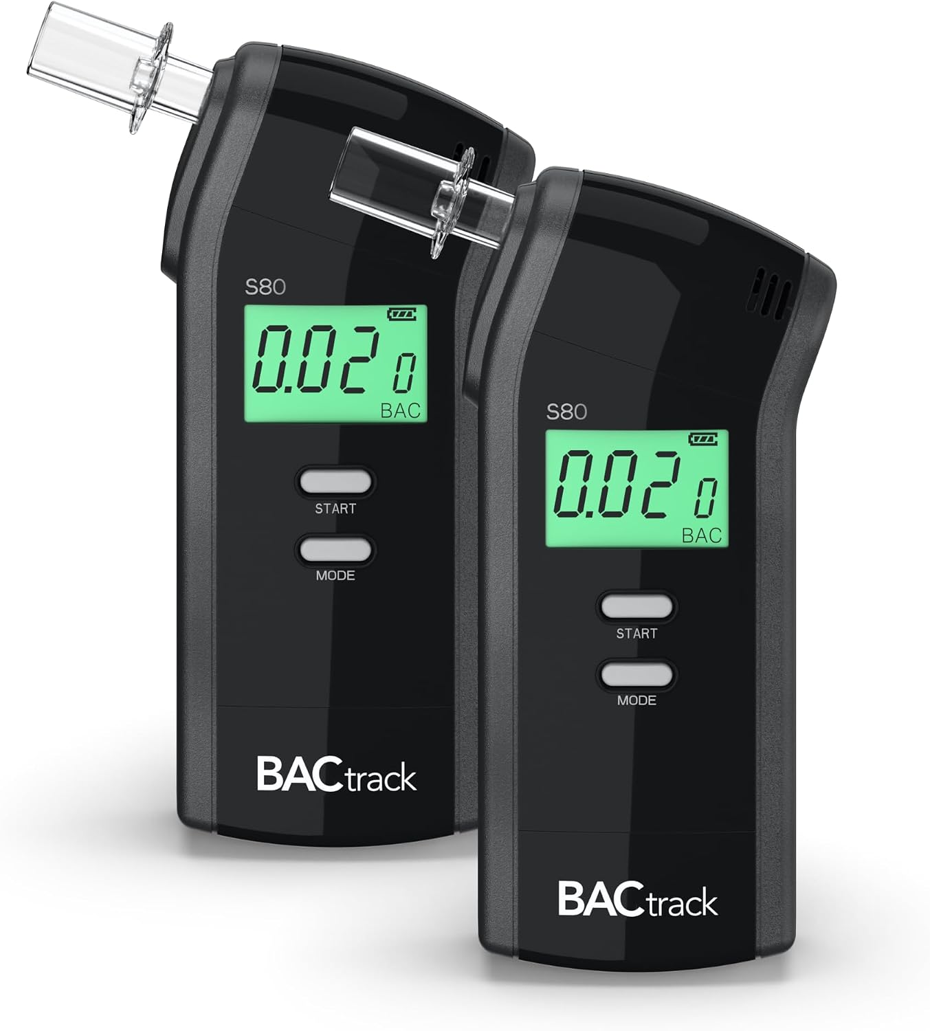 BACtrack S80 Breathalyzer | Professional-Grade | FDA 510(k) Cleared | 2pk