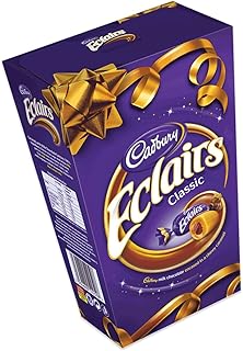 Cadbury Chocolate Eclairs Carton Cadbury Chocolate Eclairs Carton Imported From The UK England The Very Best Of British Chocolate Candy Eclairs Smooth Centre Chocolate Encased In Chewy Golden Caramel
