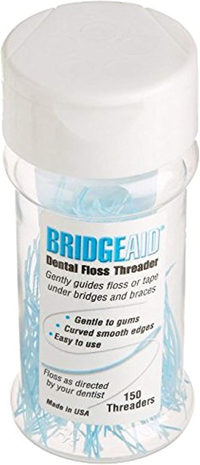 Dental Floss Threader Bottle 150, 1 Bottle