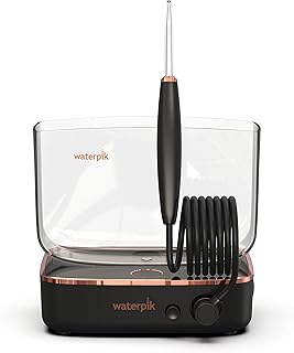 Waterpik Sidekick Portable Water Flosser, Perfect for Travel & Home, ADA Accepted, Black/Copper WF-04