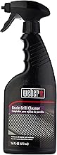 Weber Grill Grate Cleaner, 16 oz Spray Bottle,Black