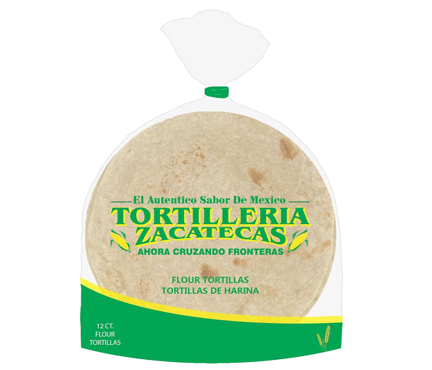 Tortilleria Zacatecas Authentic Flour Tortillas, 7 inch, (2-Pack, 12ct.)