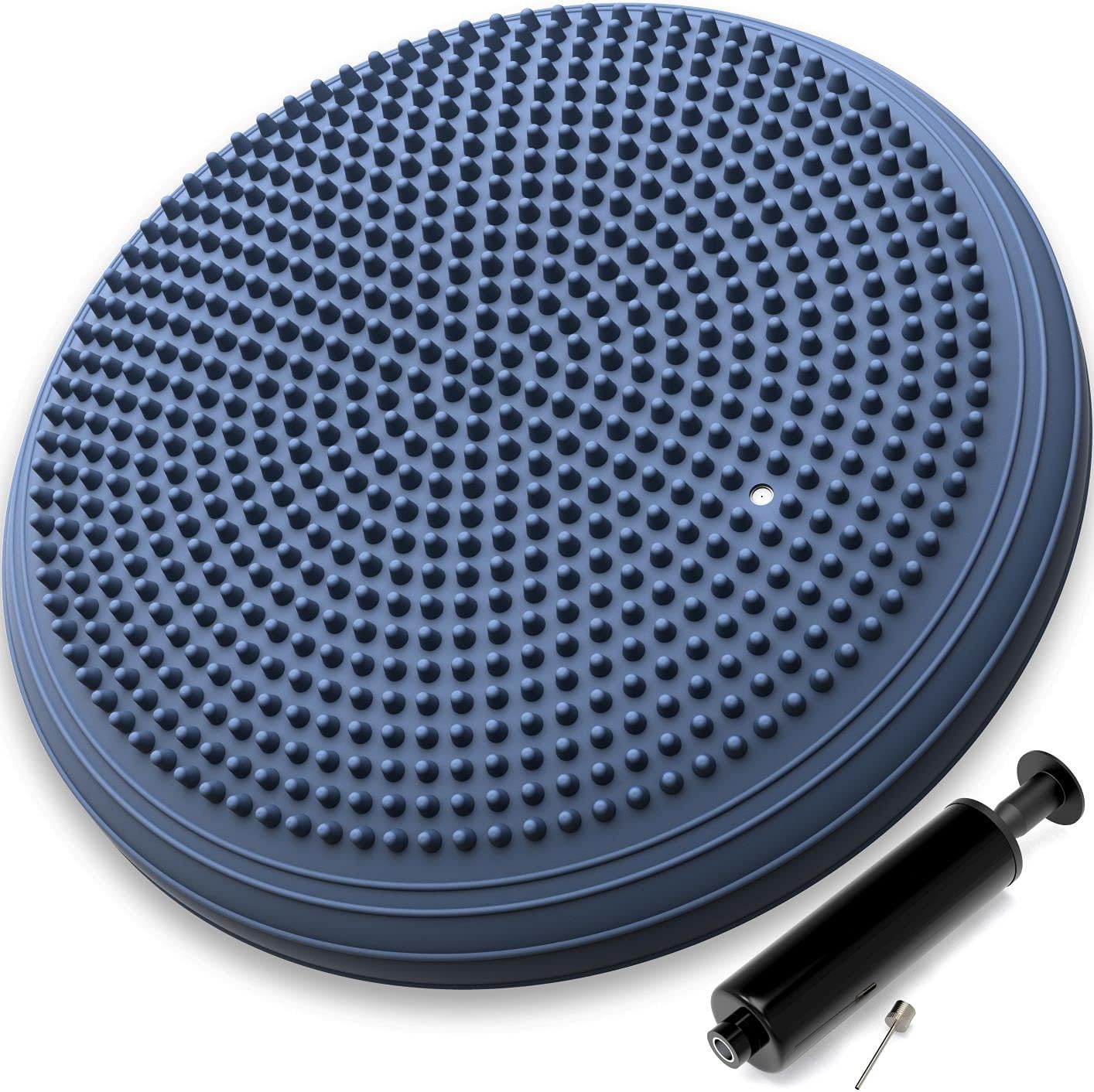 Wobble Balance Cushion Board for Fitness Exercise core workout, Relief Bank Pain, Sensory Cushion for Chair - Stability Rehab Seat Improve Sitting Posture – Adults or Children