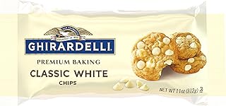 GHIRARDELLI Classic White Premium Baking Chips, 11 OZ Bag (6 Bags)