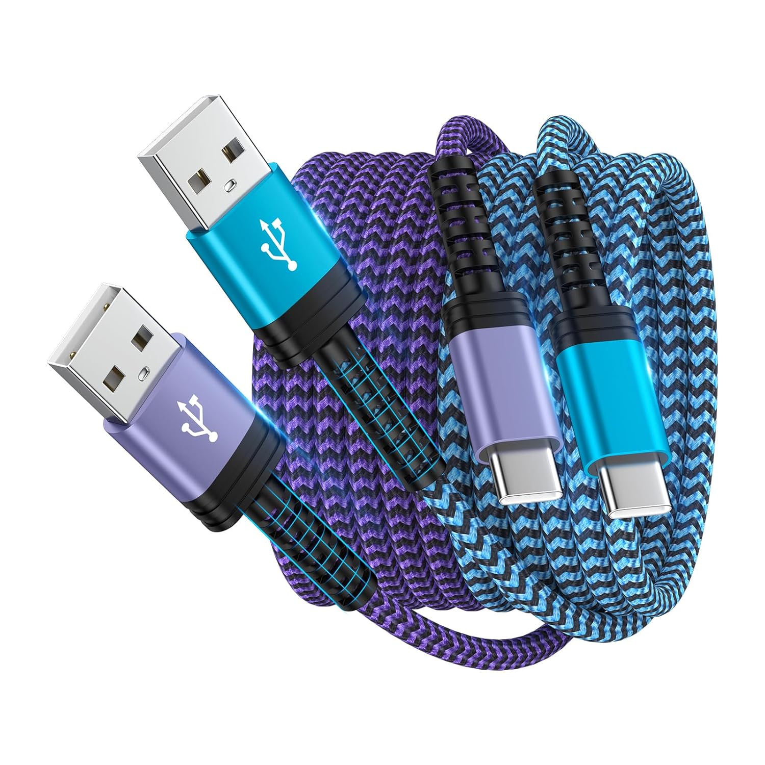 USB C A16 Charger Cable Fast S25 Ultra Charging Cord for Samsung Galaxy A17 A16 5G A36 S25 Edge A56 A26 S24 FE A15 A35 A25, 3.1A 10FT Extra Long Type A USB to USB C Power Cord Wire Android Phone Cable