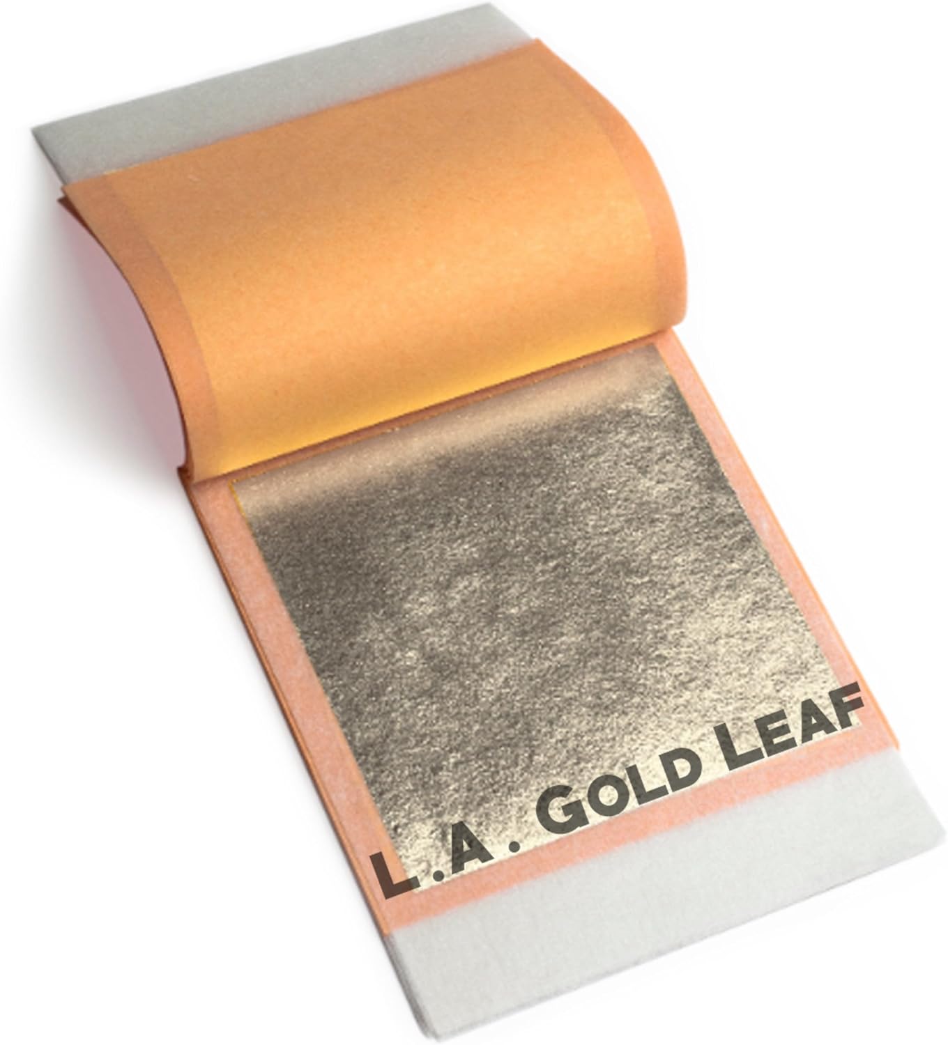 Genuine Gold Leaves (Loose) (12k White Gold, 2 booklets (50 Sheets))