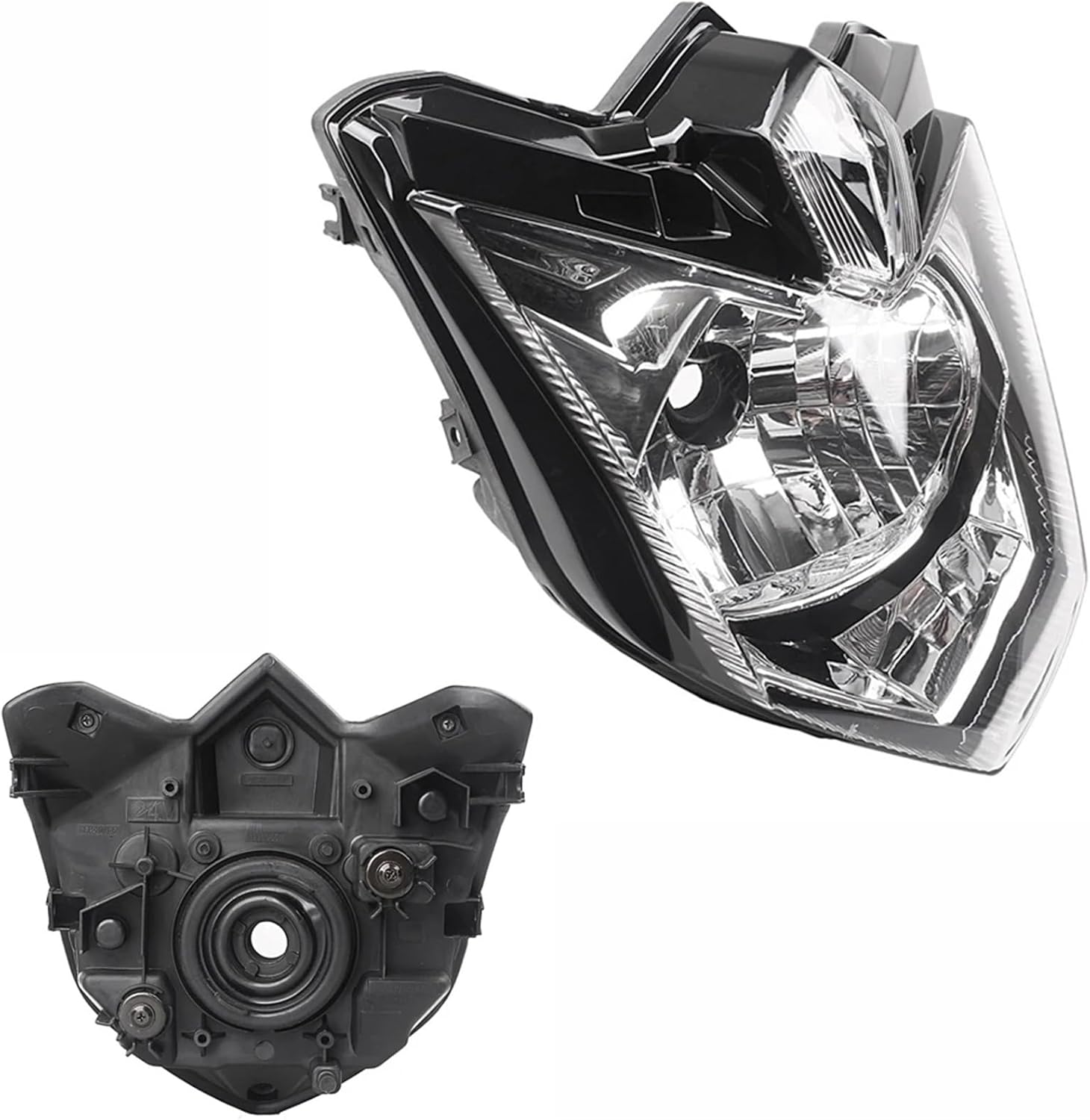 Motorcycle Headlight Headlamp Head Light Head Lamp Headlight Assembly Compatible With Yamaha FZ6R XJ6R XJ6N FZ6 N XJ6 R