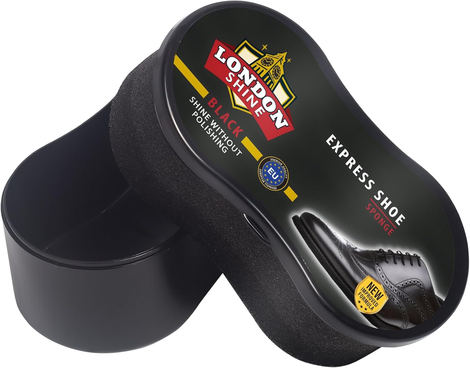 Shoe Shine Sponge | Instant Shoe Shiner| Care for Leather Shoes, Boots & Leather Accessories | Premium Leather Care Product. Shoe Shine Without Polishing.