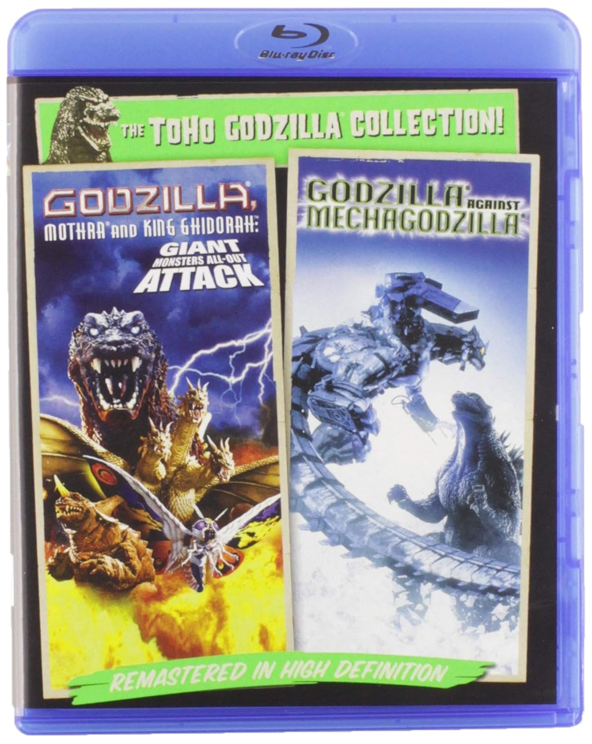 Godzilla Against Mechagodzilla (2002) / Godzilla, Mothra, and King Ghidorah: Giant Monsters All-Out Attack - Set [Blu-ray]