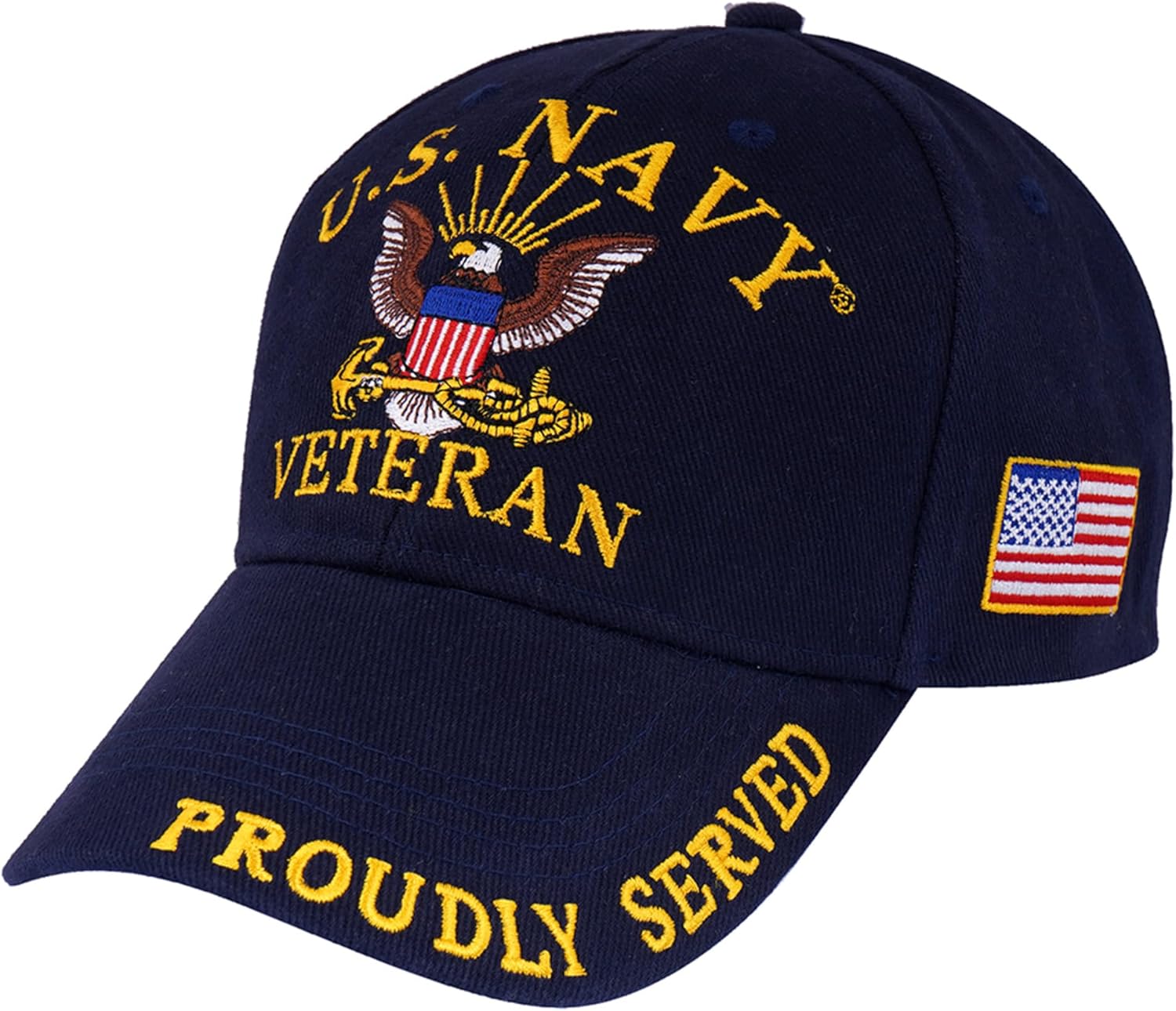 Trendy Zone 21 US Navy Hat for Men and Women, Officially Licensed Caps, Unisex United State Navy Caps (USN), Best for Gifting