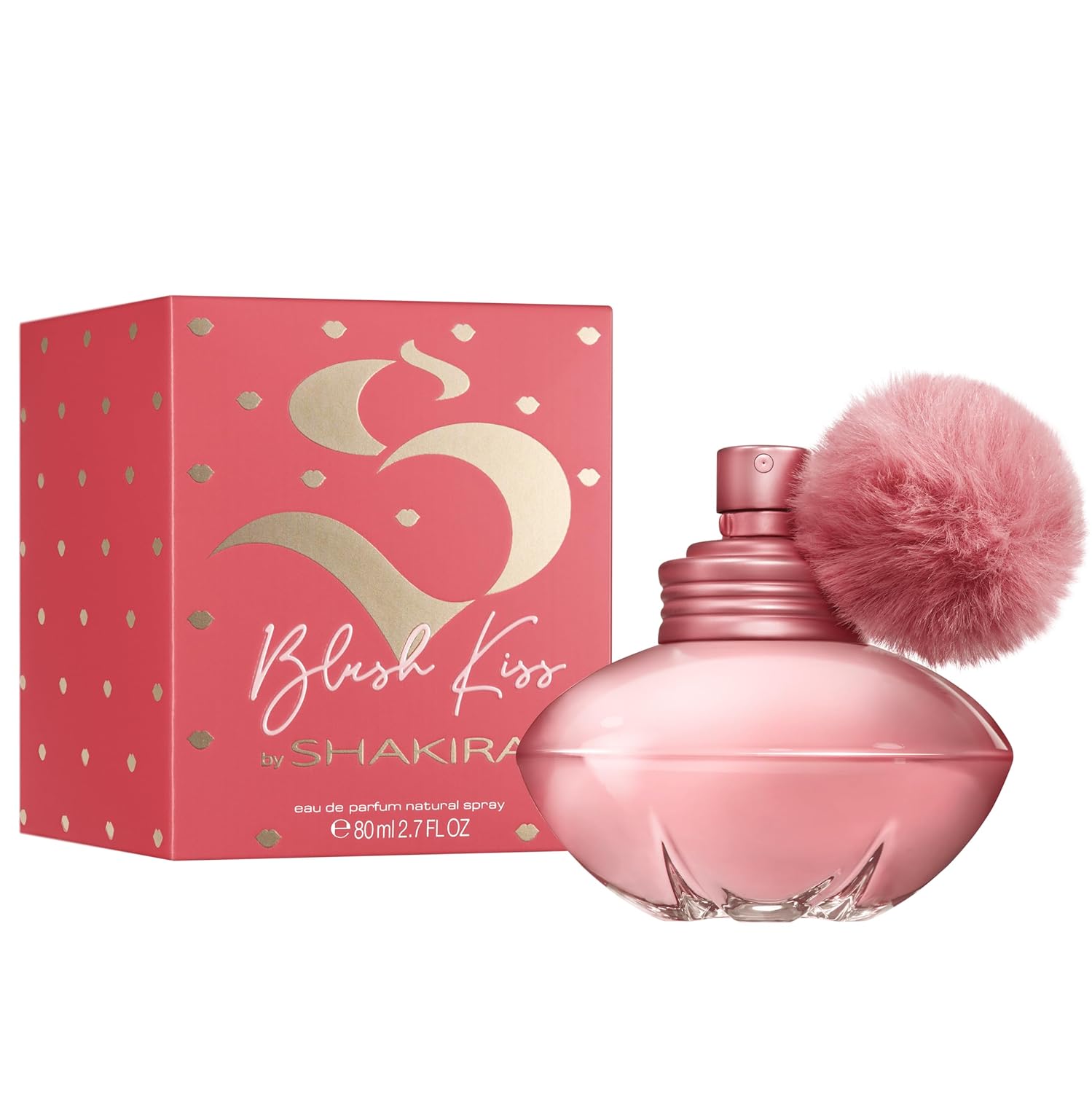 Shakira Perfumes - S Kiss Blush Limited Edition Eau de Parfum For Women - Long Lasting - Seductive, Flirtatious and Feminine Scent - Fruity notes - Ideal for Day Wear - 2.7 Fl Oz