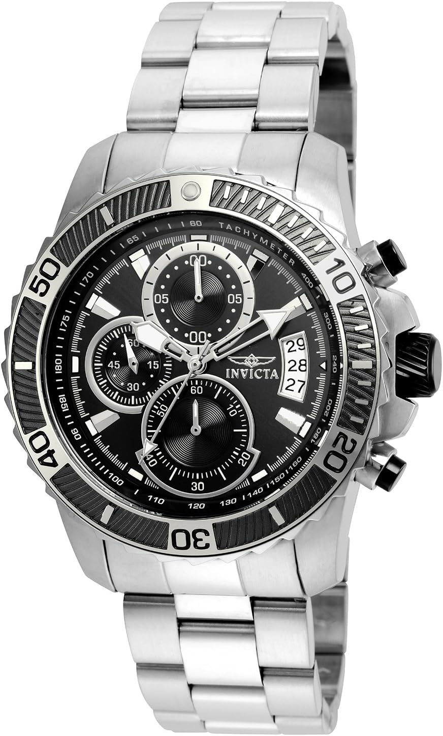 Invicta Pro Diver Stainless Steel Men's Quartz Watch - 45mm