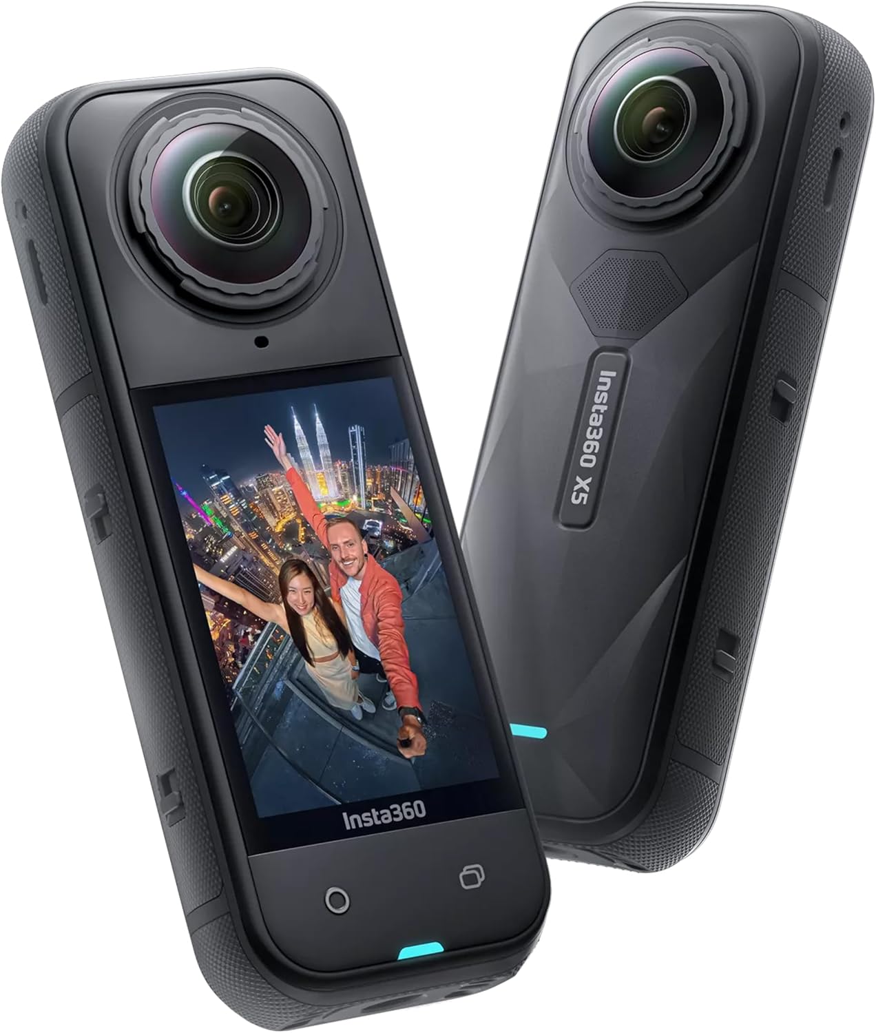 Insta360 X5 Standard Bundle – 8K 360 Degree Action Camera with Triple AI Power & Replaceable Lenses with Carry Case