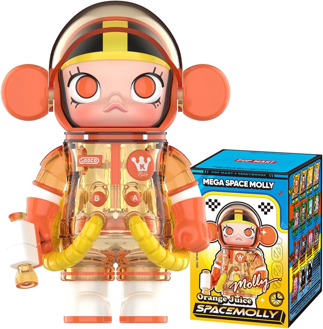 POP MART MEGA SPACE MOLLY 100% Series4 1Box Articulated Character Premium Design Gifts for Women Fan-Favorite Collectible Toy Art Toy Action Figure