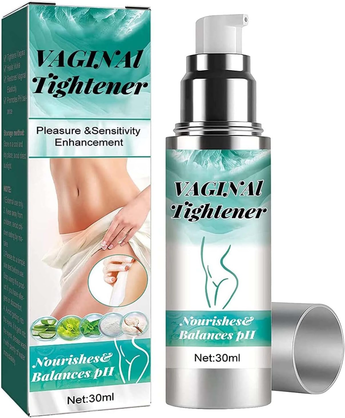 Natural Vaginial Tightening Cream, Vagina Tightening Cream, Vaginal Tightening Gel, Vajina Tightening Gel, Vaginial Tightener, Tightening Cream for Vag, V Tight Gel for Women, Easy to Apply (1PC)