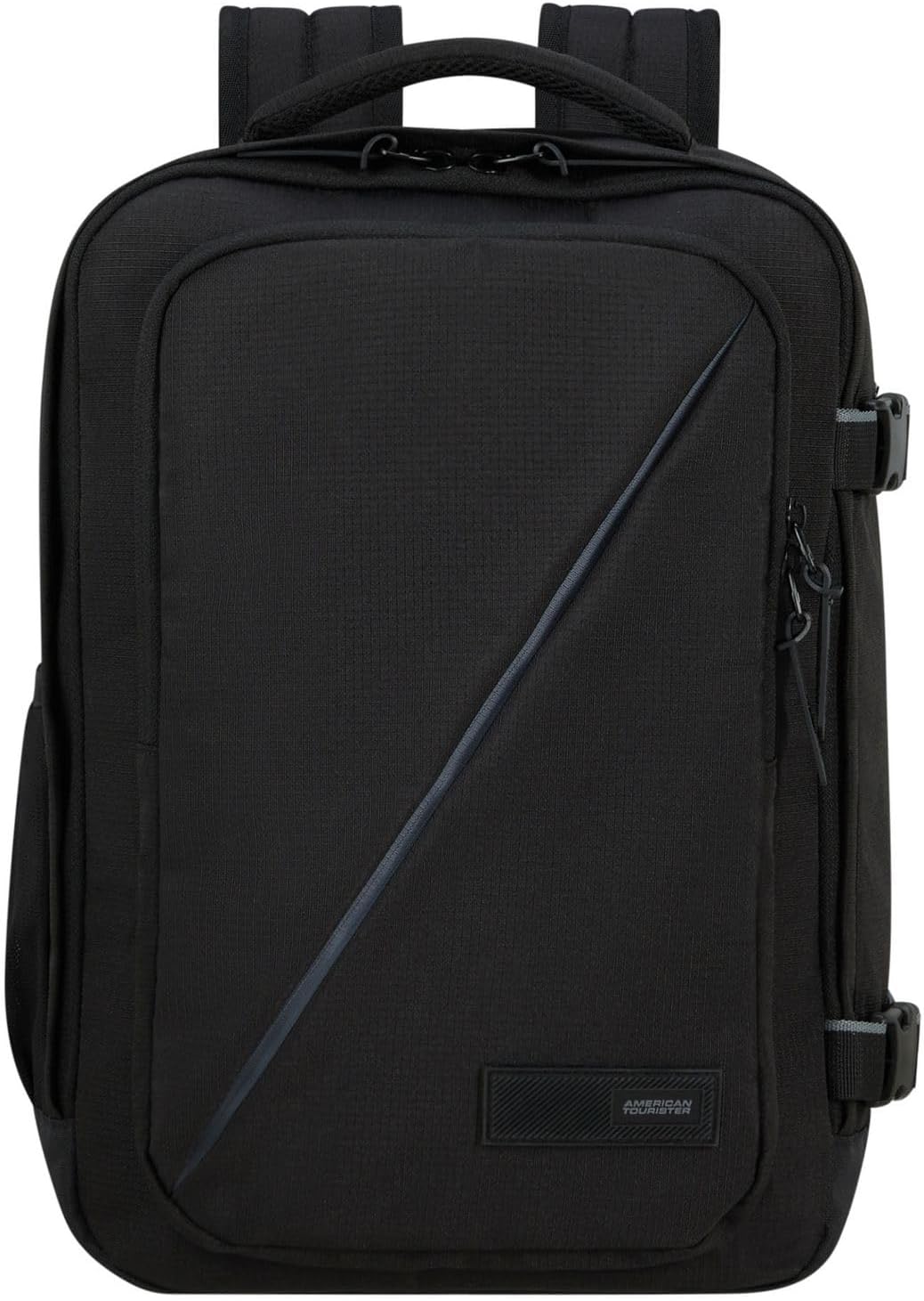 American Tourister Take2Cabin - Ryanair Cabin Bag 40 x 25 x 20 cm, 24 L, 0.40 kg, Hand Luggage, Airplane Backpack S Underseater, Black (Black)