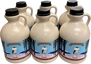 Case of 6 Quart Jugs of 100% Pure Organic Vermont Maple Syrup (Dark Robust) - Wholesale Maple Syrup