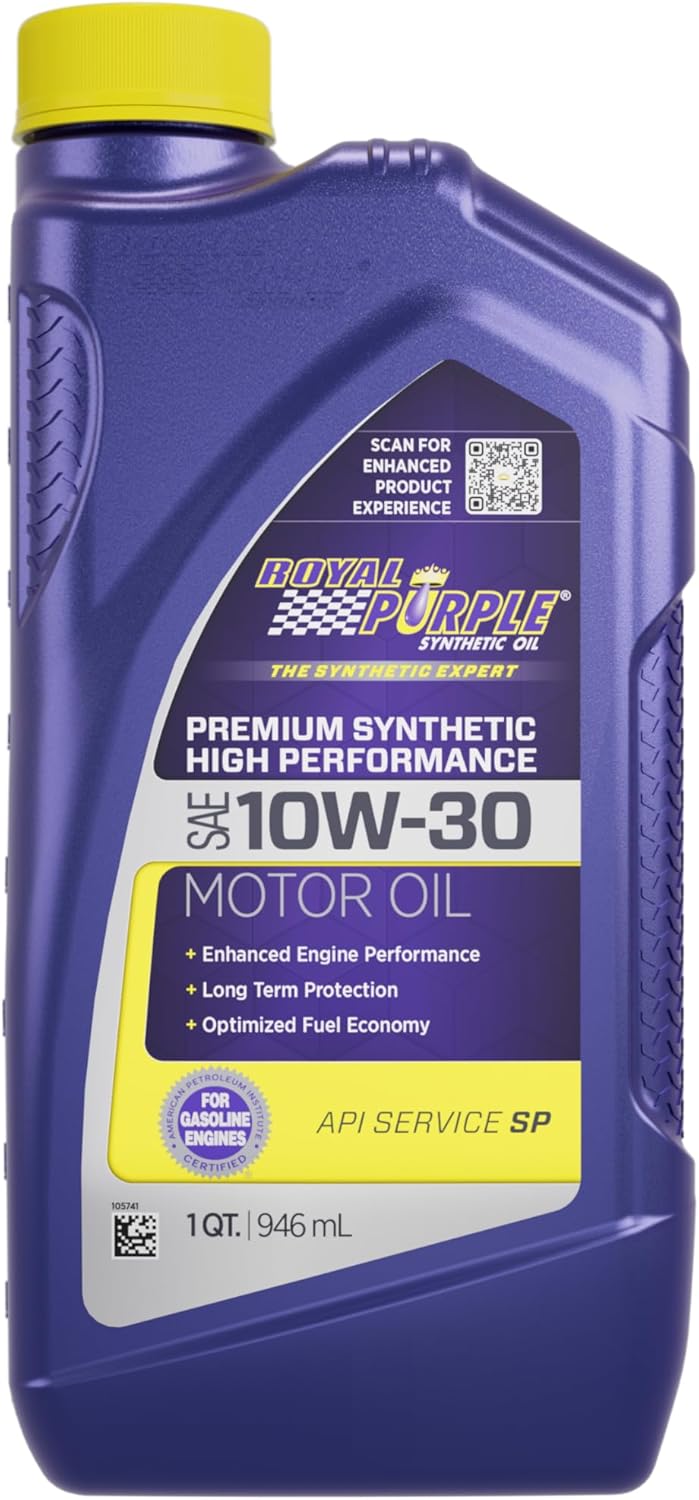 Royal Purple ROY01130 01130 10W30 Synthetic Oil, 1 Quart