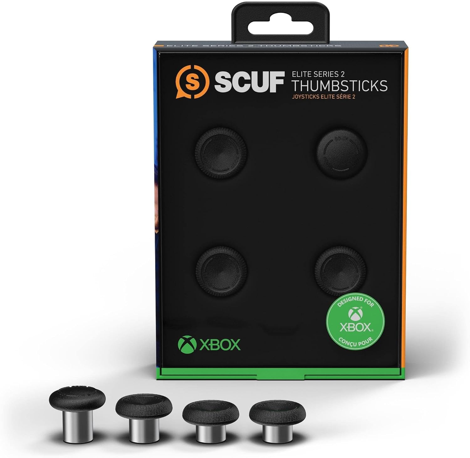 SCUF Elite Series 2 Thumbsticks – 4-Pack – Black