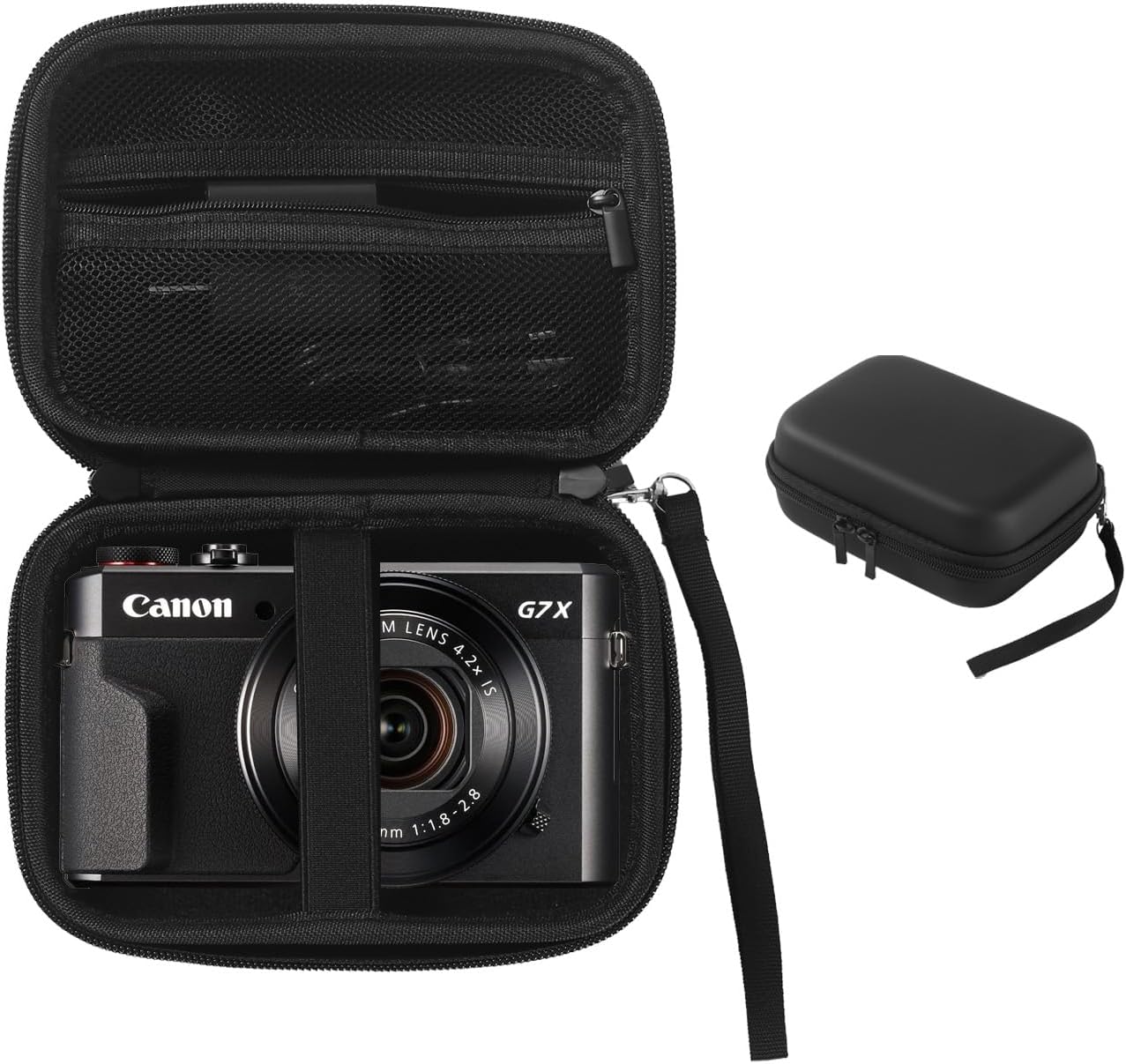 4K Digital Camera Case Compatible with KVUTCIEIN/Canon PowerShot G7X Camera,Cameras bag for Femivo/AiTechny/VAHOIALD/Bifevsr Vlogging Camera (Black)