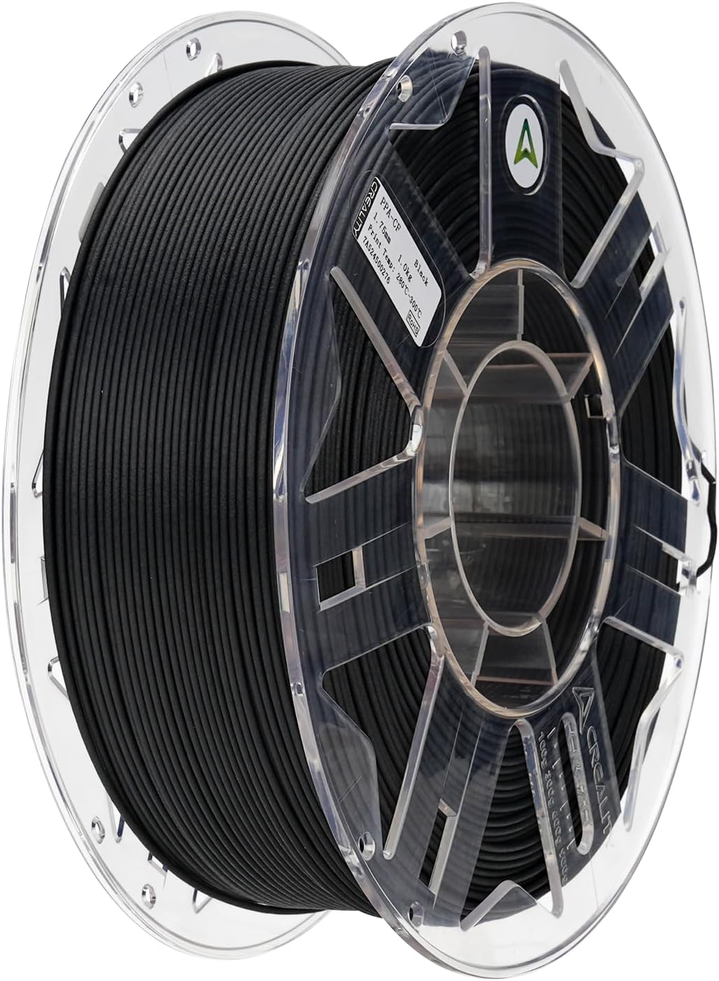 Creality PPA-CF 3D Printer Filament, High-Performance PPA (Polyphthalamide) Nylon Reinforced with Carbon Fiber 1Kg (2.2lbs) Spool for 3D Printer (Black)