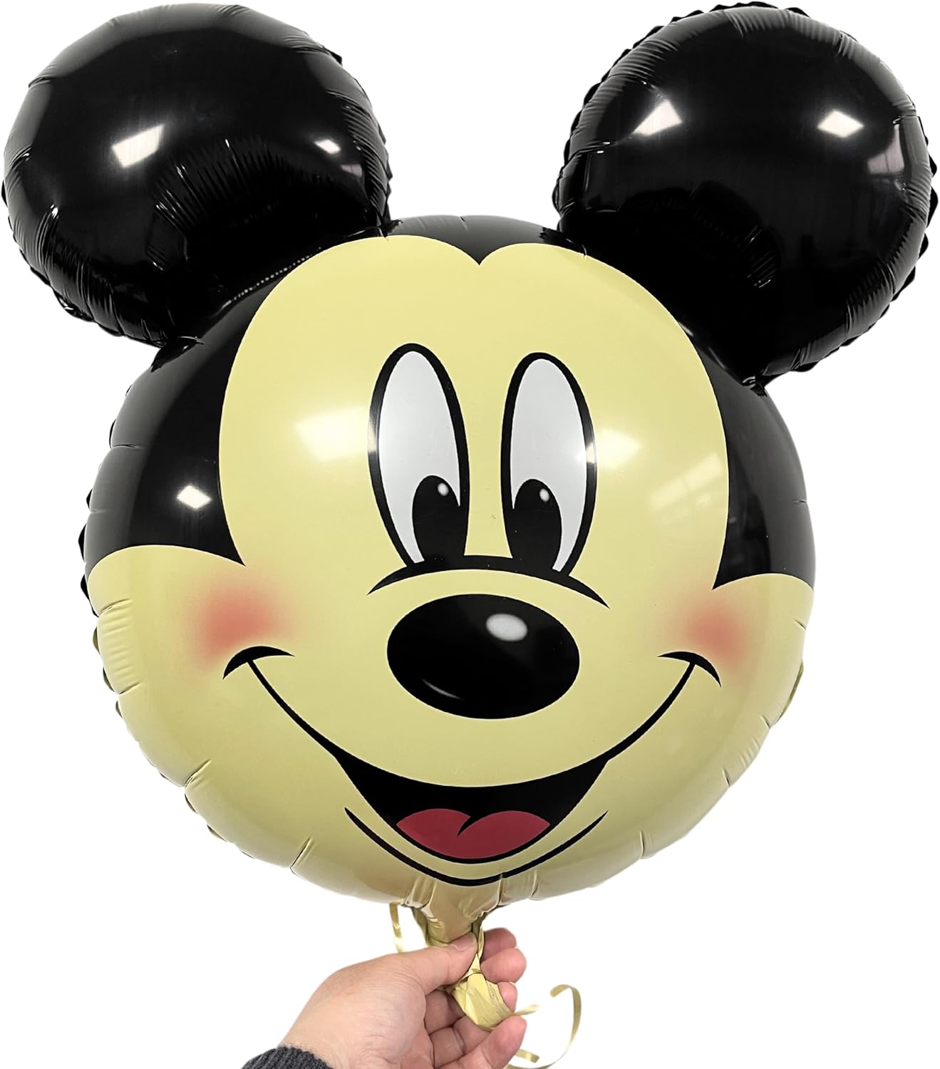 Big Cartoon Animal Head Balloon – Foil Birthday Balloon Decorations Mouse Head Kids Giant Murine Theme Party Supplies