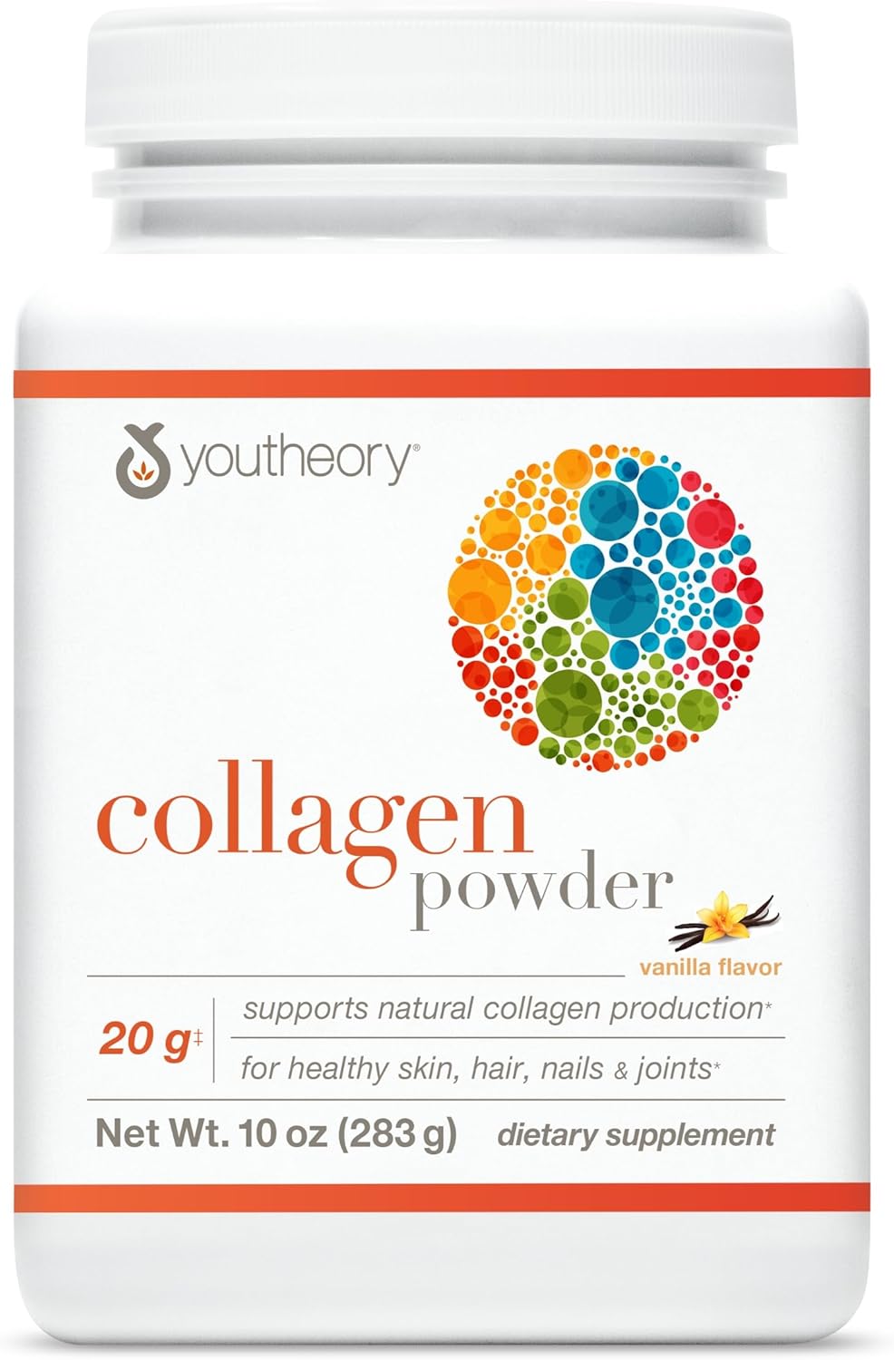 Youtheory Collagen Powder Supplement, 283.5 g