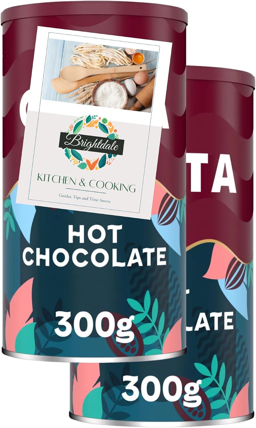 Hot Chocolate Bundle with Costa Rich & Creamy Hot Chocolate 300g 2 Pack + Brightdale Kitchen Booklet