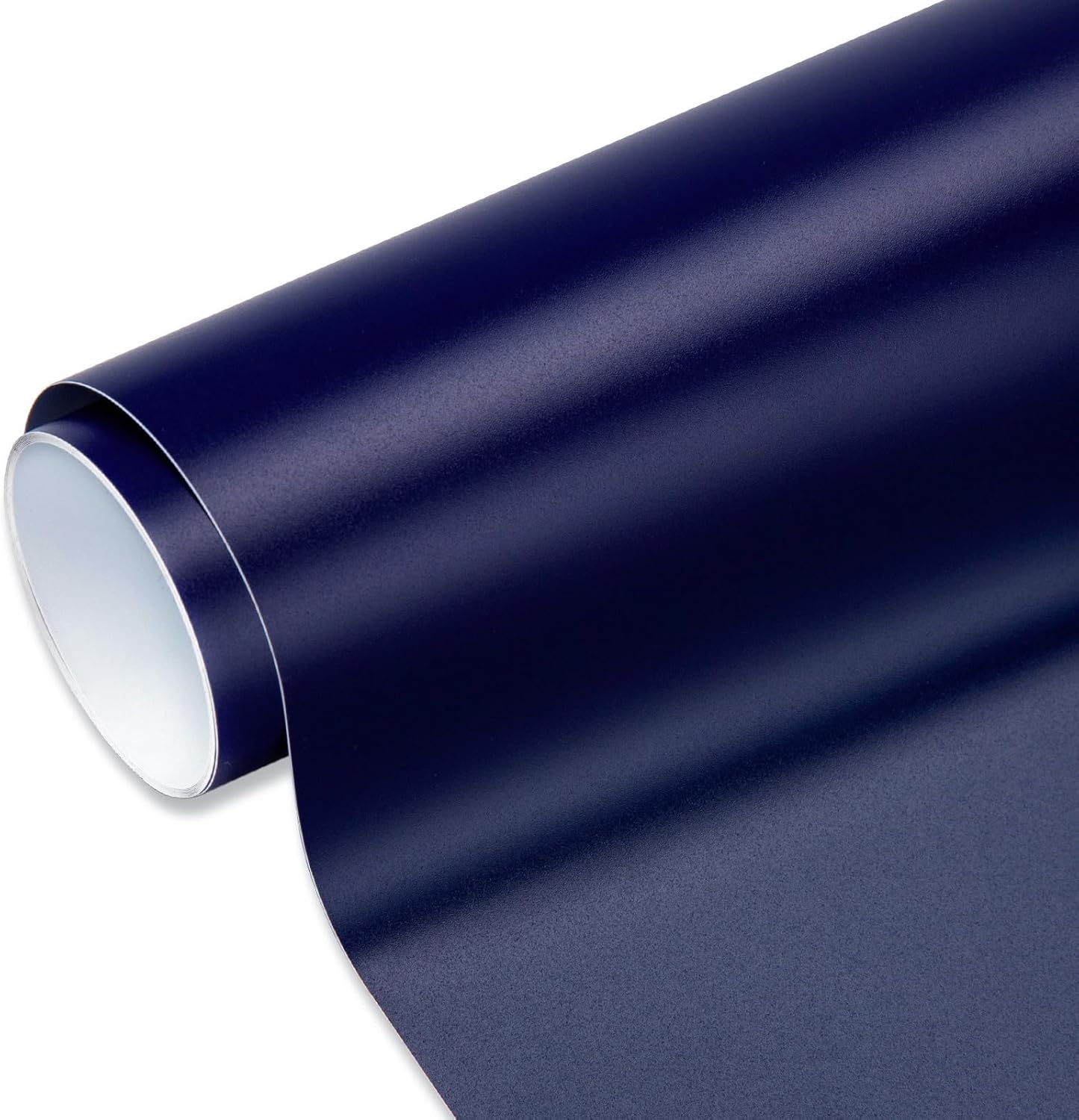 VINYL FROG Navy Blue Adhesive Vinyl Roll 12" x10ft Matte Blue Permanent Vinyl for Home Decor, Mug, Car, and Other Stickers