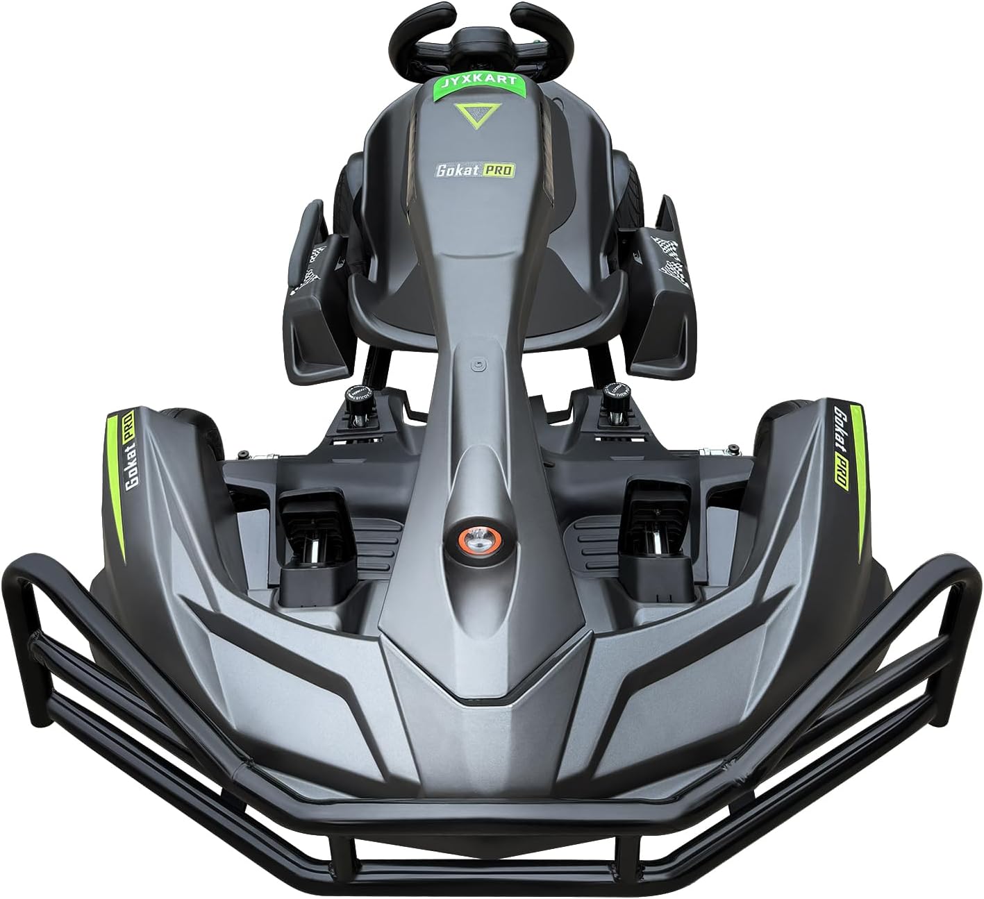 Go Karts for Adults, PRO Electric Go Kart Build in 1500W*2 AC Brushless Motor with 54V8A Removable Lithium Battery and Handbrake, 50km/h High Speed Drifting Gokart for Ages 14+ Up to 2m/200kg