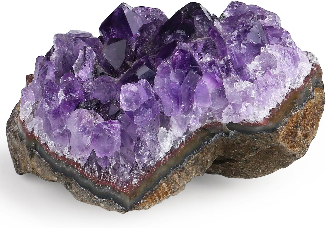 SAHOOTTIE Amethyst Crystal Amethyst Geode Amethyst Cluster Crystal Amethyst Rock Mineral Druzy Geode Mineral Purple Crystals Rock Raw Crystals