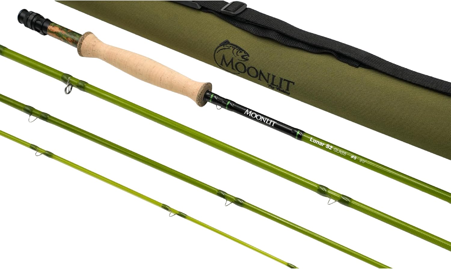 Moonlit Lunar S2-Glass Fiberglass Fly Rod | New 2025 Model