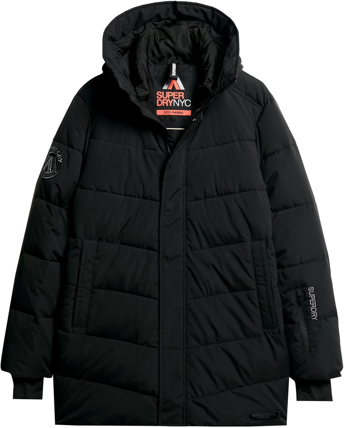 Superdry Men's City Chevron Padded Parka JKT A4