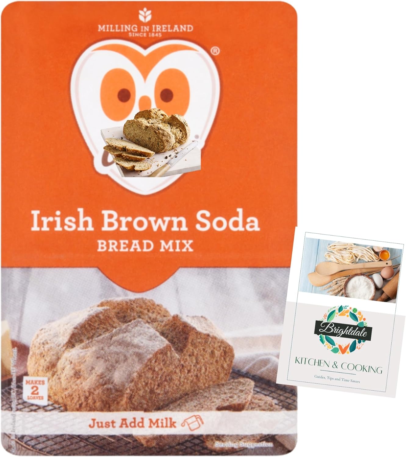 Irish Bread Mix Bundle Odlums Brown Soda Bread Mix 1kg
+ Brightdale Kitchen Booklet