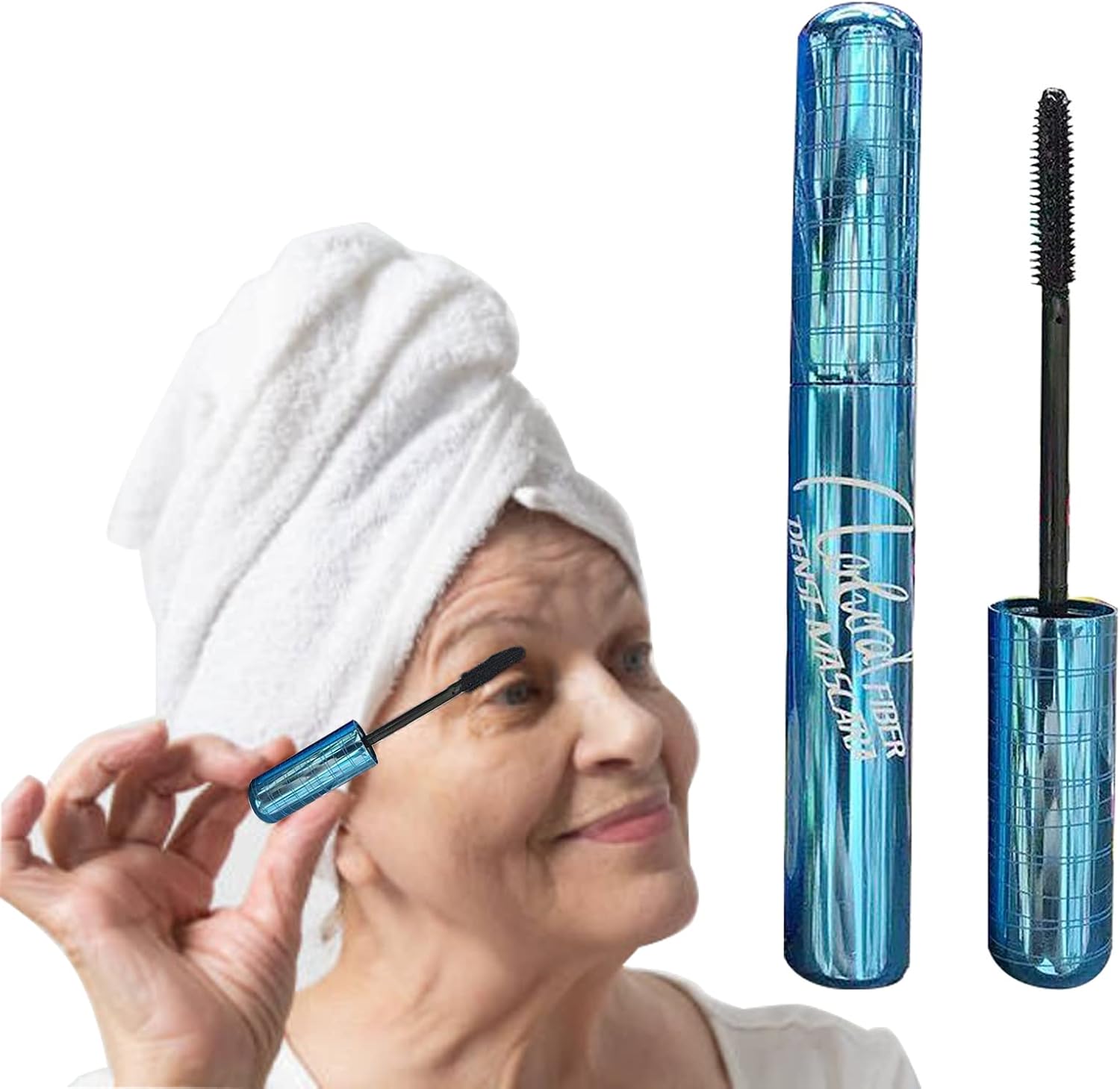 fupah - Prime Lash Mascara for Older Women, Primelash Mascara for Seniors with Thin Eyelashes, Waterproof
