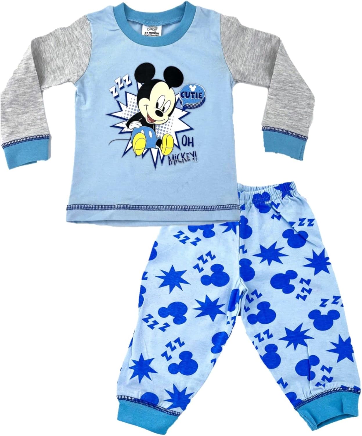 Disney Donald Duck Baby Boy 2 Piece Pyjama Set Oh Boy!
