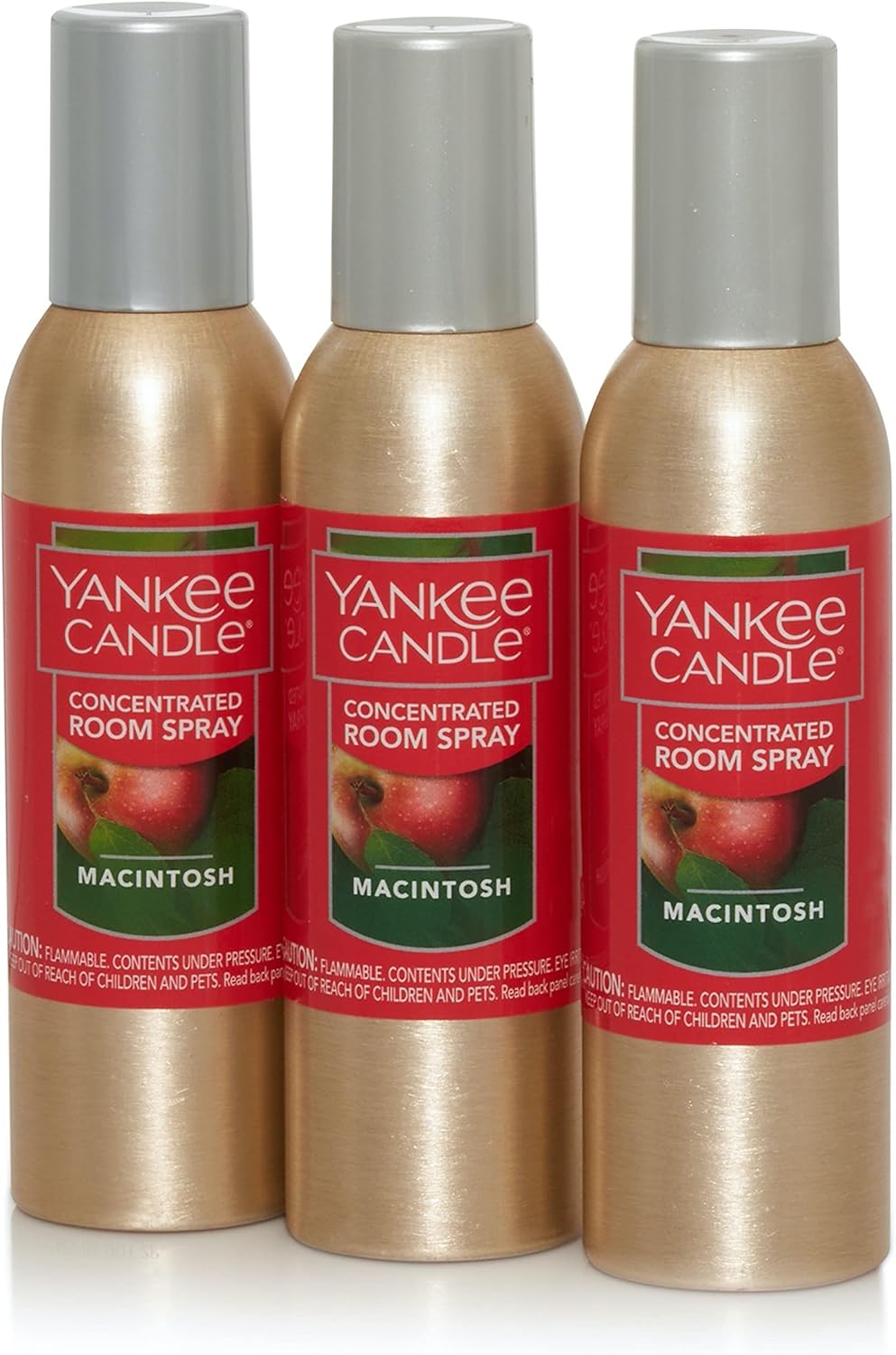 Yankee Candle Macintosh Concentrated Room Spray 3-Pack