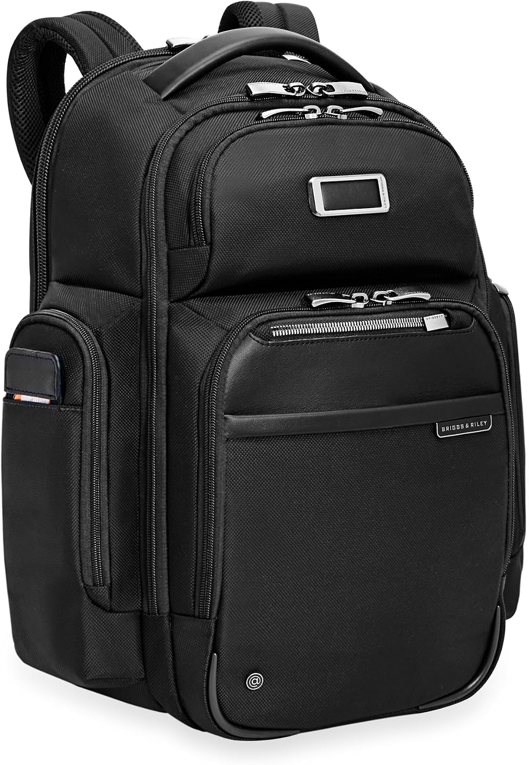 Briggs & Riley Large Cargo Backpack for Women & Men - Laptop Backpack, For Work & Travel, Spacious & Durable, Padded Straps, Fits up to 17" Laptop - @work Collection, Black
