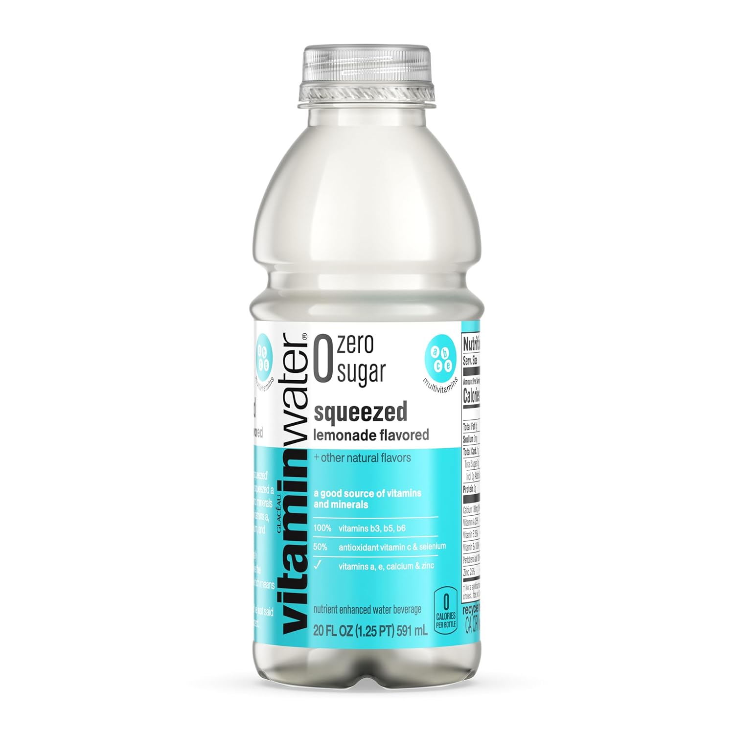 vitaminwater zero Squeezed, 20 fl oz