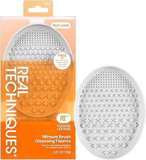 Real Techniques Miracle Brush Cleansing Palette, 1 Count