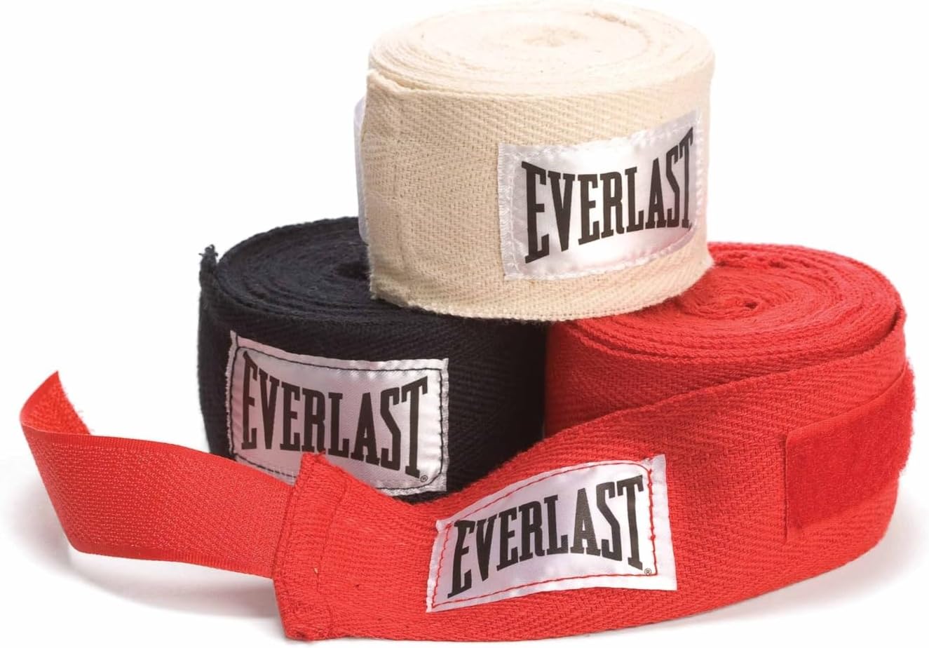 Everlast Core Handwraps 120in – Boxing Hand Wraps for Gloves, Wrist & Knuckle Support