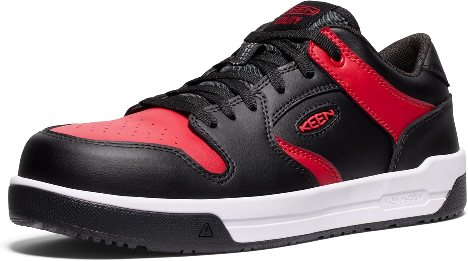 KEEN Utility Men's Overton Low Height Composite Toe Lightweight Durable Work Sneakers