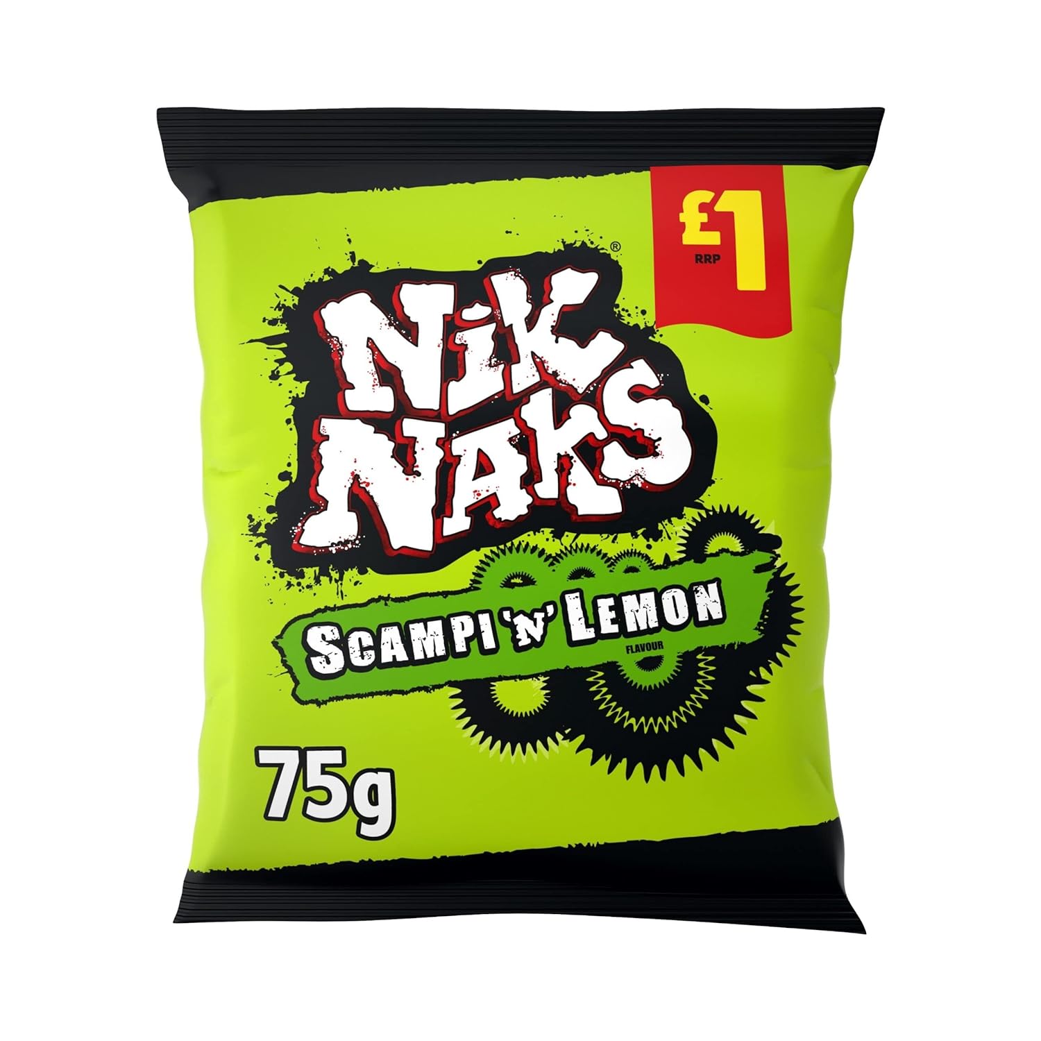 Nik Naks Scampi 'n Lemon 20x75g £1 pmp