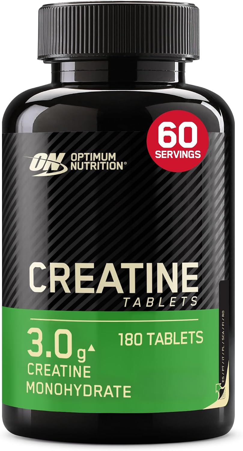 Optimum Nutrition Creatine Tablets, 180 Tablets, 60 Servings
