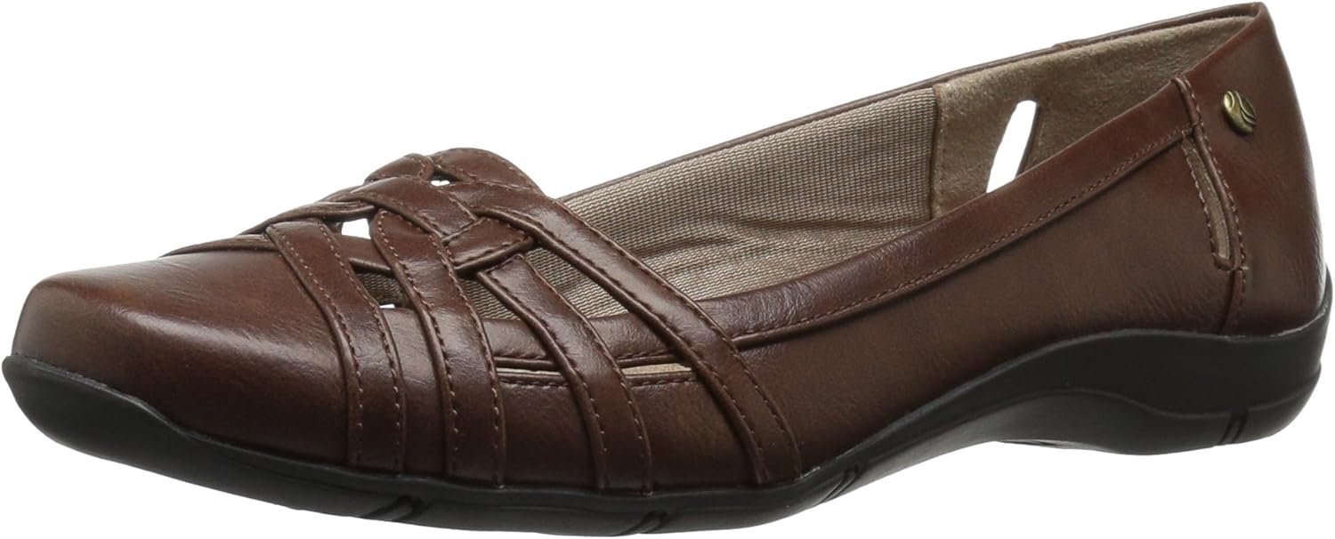LifeStride Women's Diverse Ballerina/Skimmer Ballet Flat