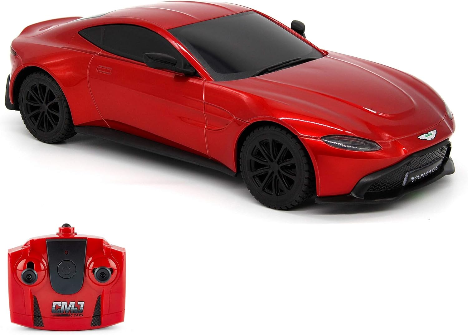 CMJ RC Cars™ Aston Martin Vantage Officially Licensed Remote Control Car Age 3+. 1:24 Scale Red
