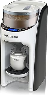 Baby Brezza New and Improved Formula Pro Advanced Formula Dispenser Machine - Automatically Mix a Warm Formula Bottle Instantly - Easily Make Bottle with Automatic Powder Blending, White