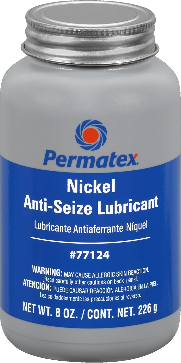 Permatex 77124 Nickel Anti-Seize Lubricant, 8 oz., Pack of 1