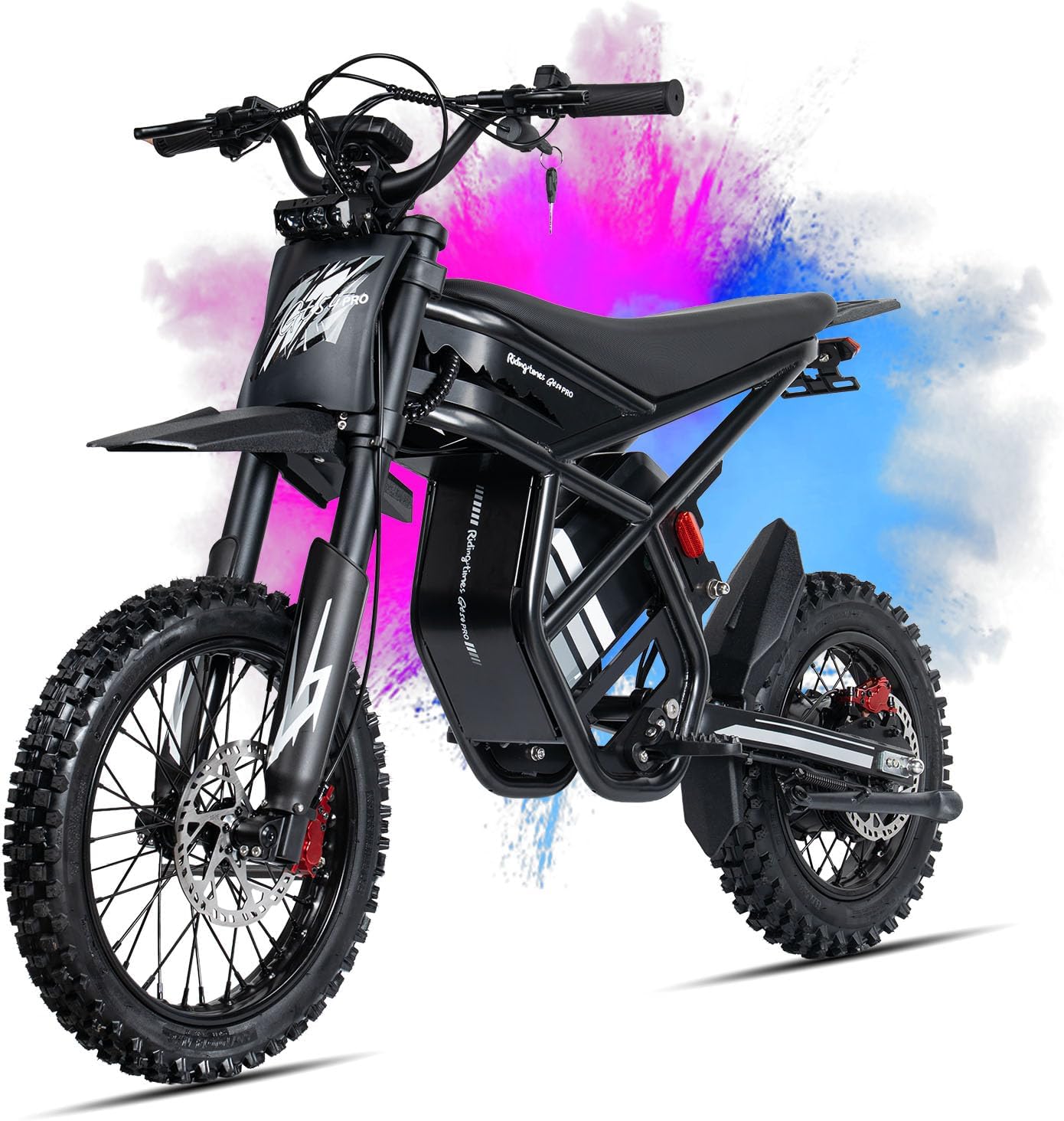 GT73/ GT54 Electric Dirt Bike for Adults Teens - 3000W/ 2500W Motor 50/37 MPH High-Speed, 25"/14" Fat Tires & Dual Removable Battery(60V/48V) | All-Terrain Off-Road eBike for Snow, Sand